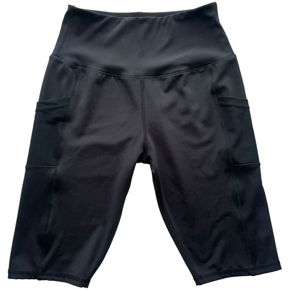 LegEnd Black Bike Shorts with Phone Pockets Women’s Size Medium